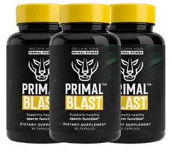 three bottle Image Primal Blast™